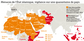 Les pays à risque dans le monde