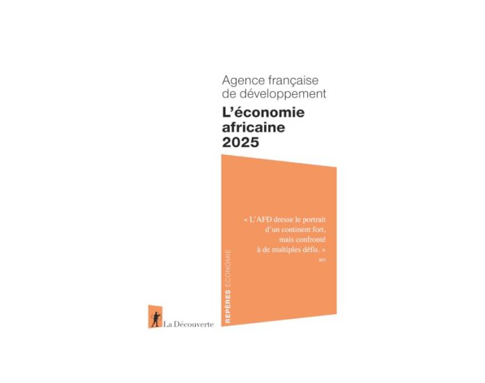 Publication de L’Économie africaine 2025 par l’Agence française de développement : résilience, transitions climatiques et technologiques face aux défis globaux